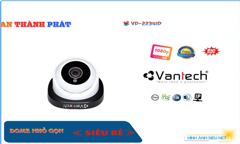Camera An Ninh VanTech VP-2234IP Giá tốt