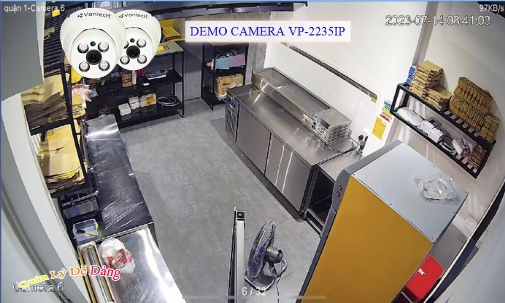 VP-2235IP Camera Công Nghệ POE Thiết kế Đẹp VanTech ✅