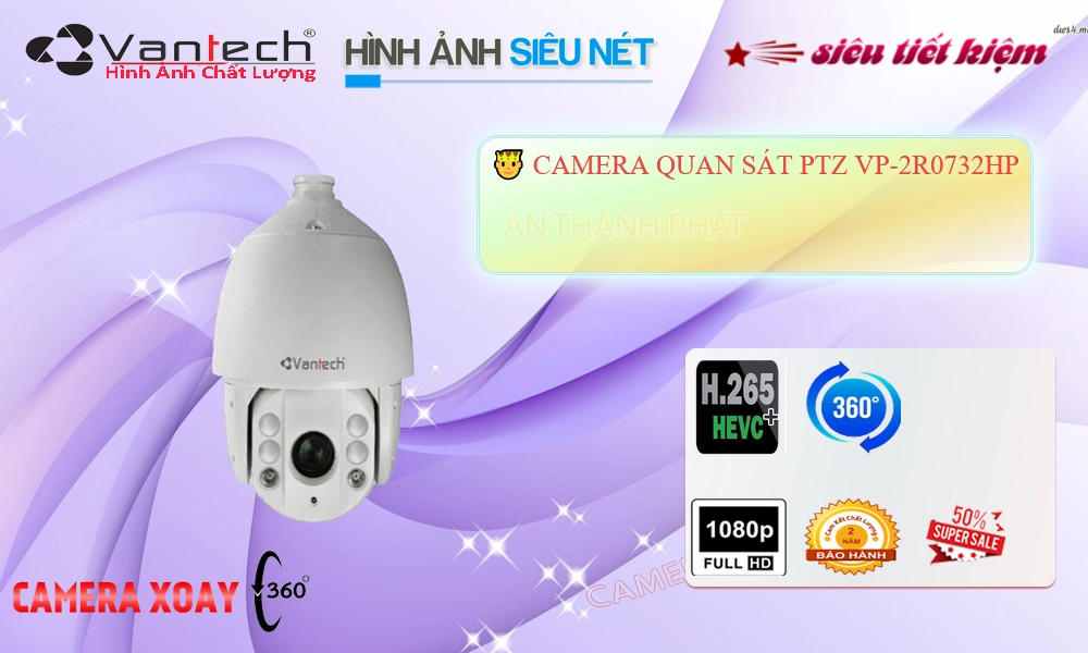 Camera VanTech VP-2R0732HP Tiết Kiệm