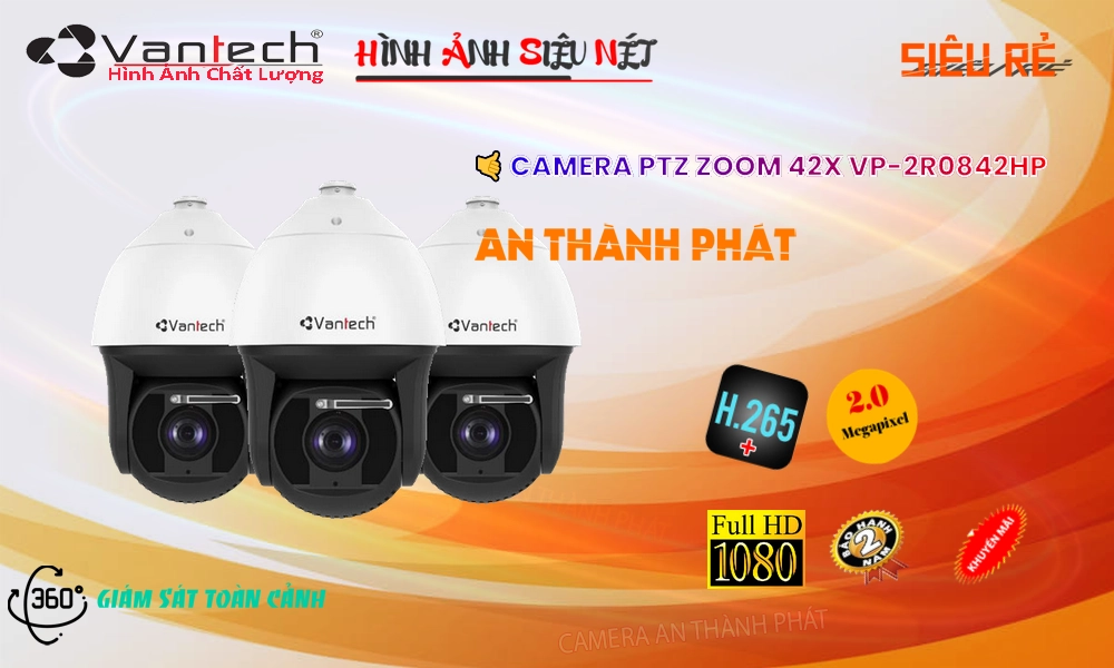 VP-2R0842HP IP POE Camera Giá Rẻ VanTech