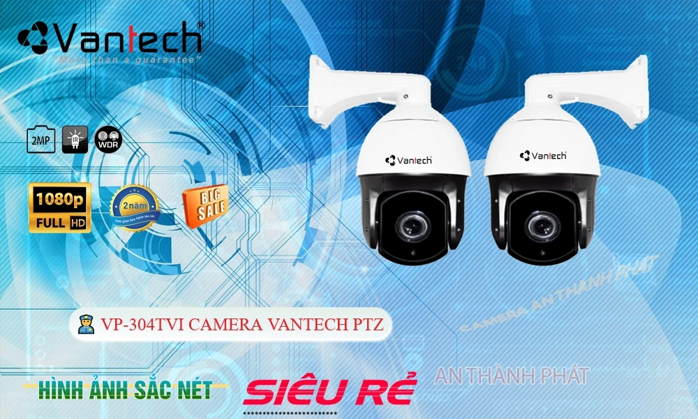 VP-304TVI HD Anlog Camera Giá Rẻ VanTech