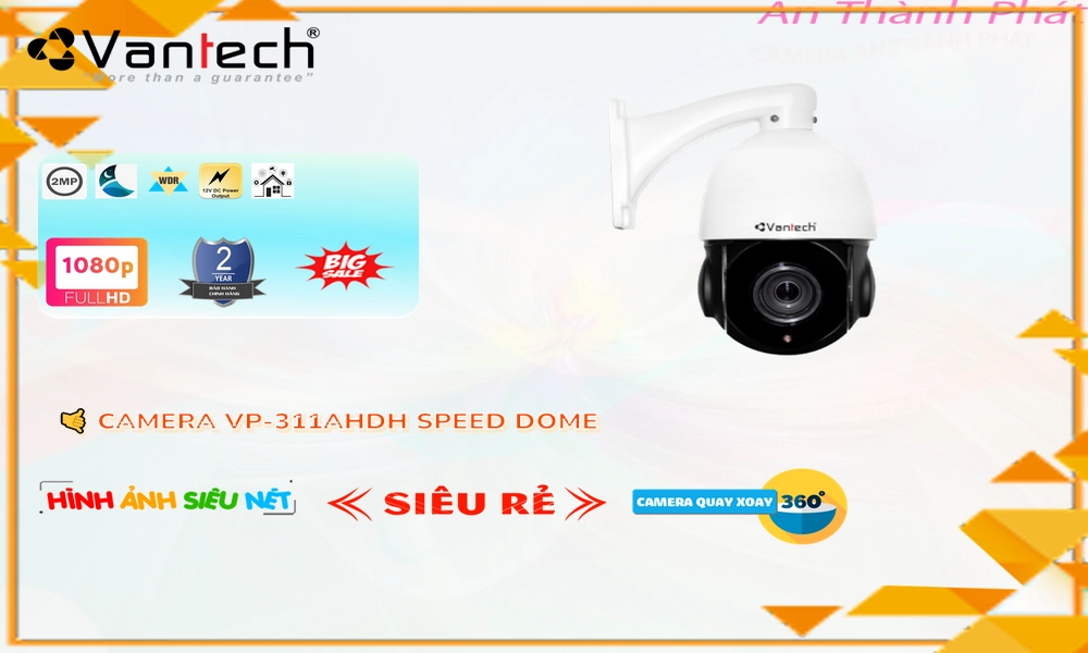 ❂  VP-311AHDH Camera VanTech