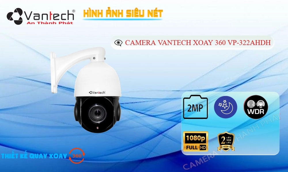 Camera VanTech VP-322AHDH Tiết Kiệm ✅