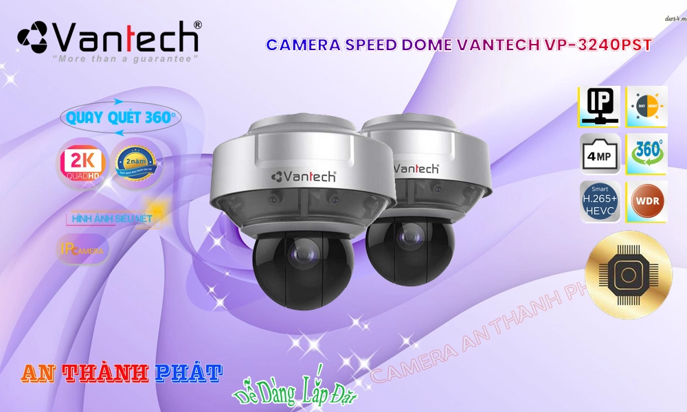VP-3240PST Camera Công Nghệ HD đang khuyến mãi VanTech ✲