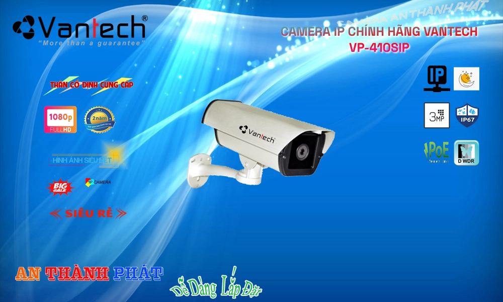 Camera VanTech Chất Lượng VP-410SIP