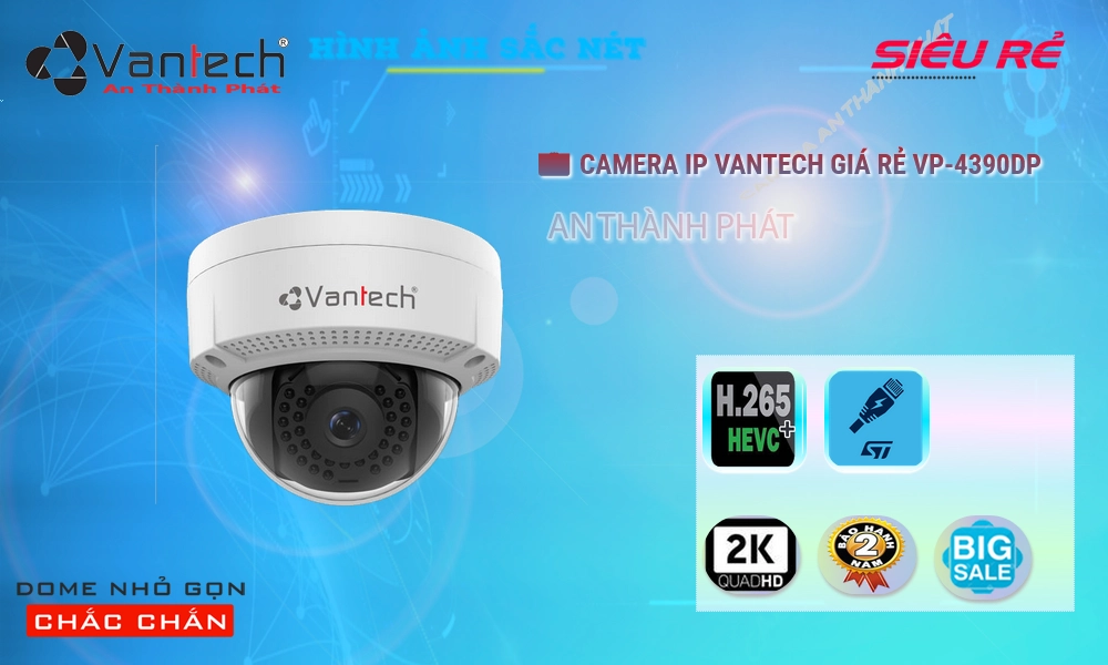 Camera IP POE VanTech VP-4390DP Mẫu Đẹp