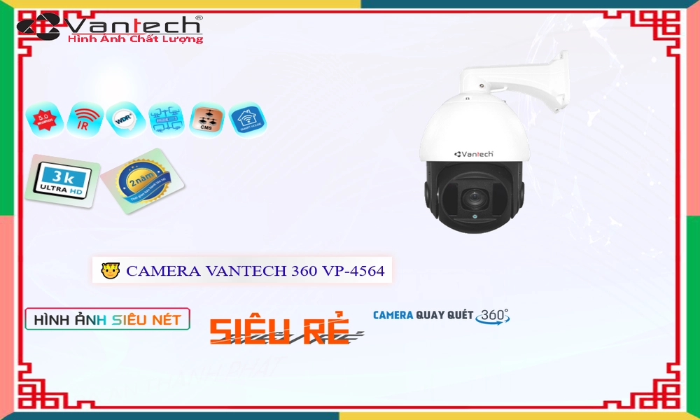 Camera HD IP VP-4564 VanTech