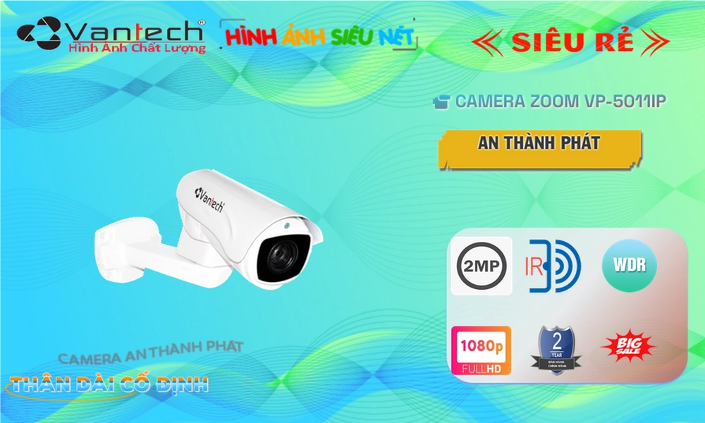 VP-5011IP Camera IP POE Với giá cạnh tranh VanTech