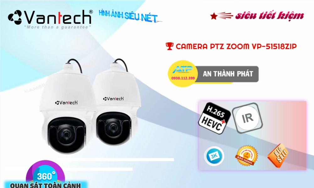 VP-51518ZIP Camera VanTech Giá tốt