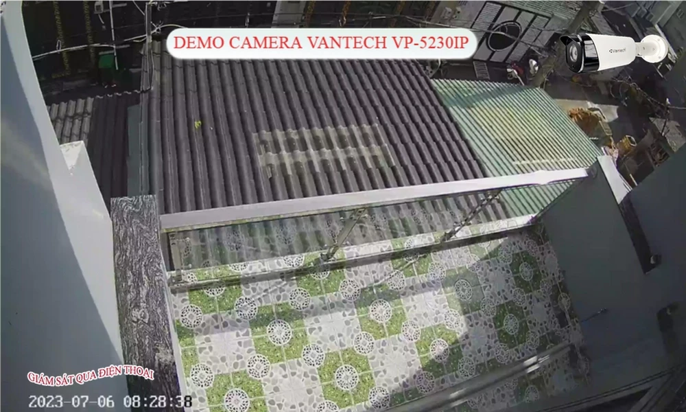 Camera Cấp Nguồ Qua Dây Mạng VP-5230IP VanTech