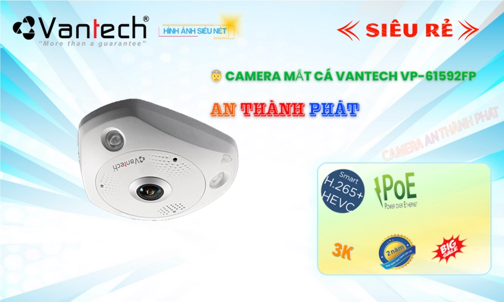 ❇  Camera VanTech đang khuyến mãi IP POEVP-61592FP