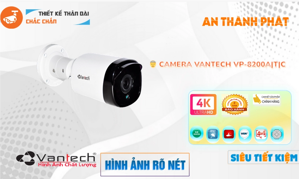 Camera VP-8200A|T|C VanTech Giá rẻ