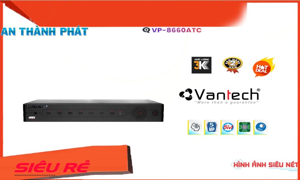 VanTech VP-8660ATC Giá tốt