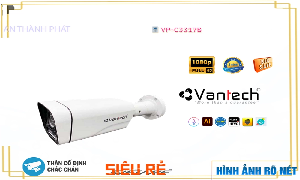 VP-C3317B Camera VanTech ✨