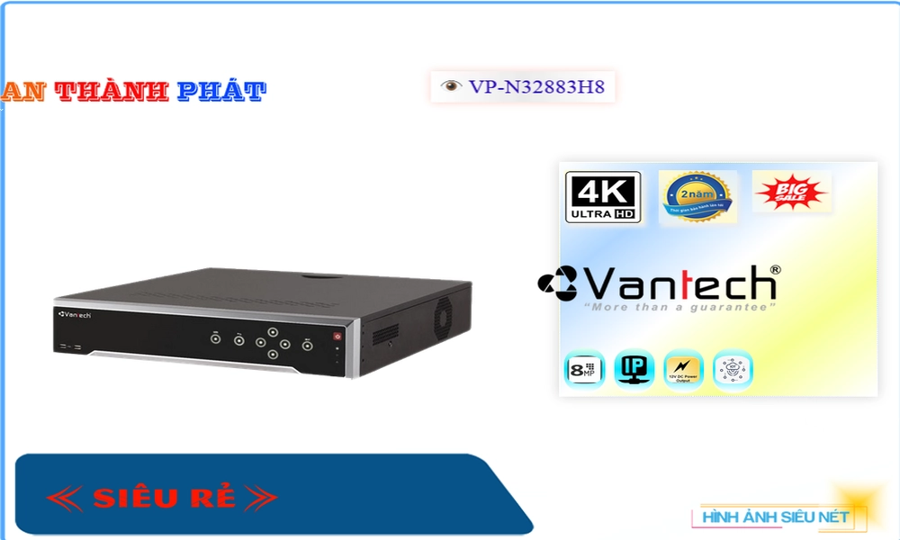 VP-N32883H8 VanTech Thiết kế Đẹp ✔️