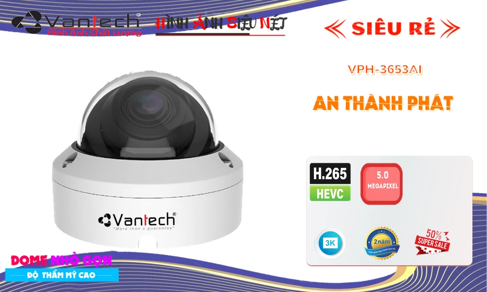 Camera Giá Rẻ VanTech VPH-3653AI Giá rẻ