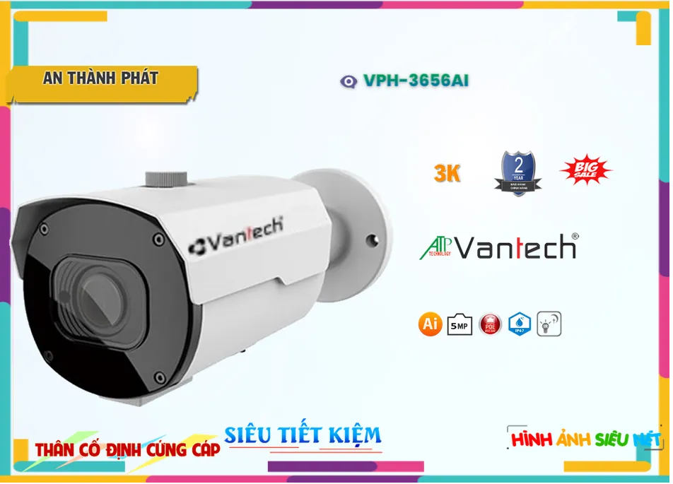 VPH-3656AI Sắc Nét VanTech