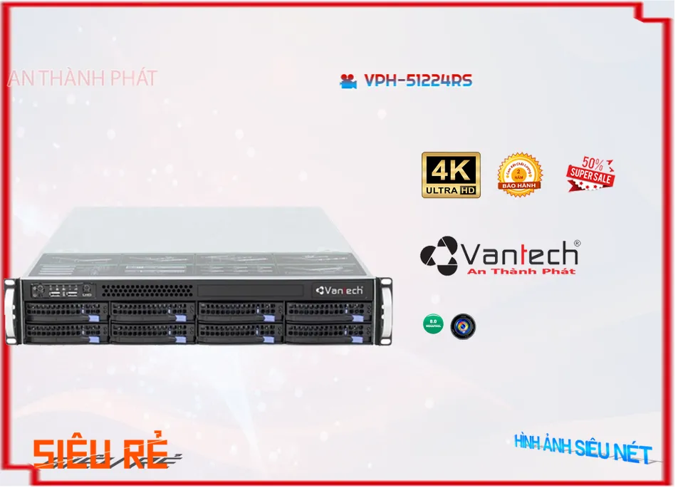 Đầu Ghi Hình VanTech VPH-51224RS,Giá IP VPH-51224RS,phân phối VPH-51224RS,VPH-51224RS Bán Giá Rẻ,Giá Bán