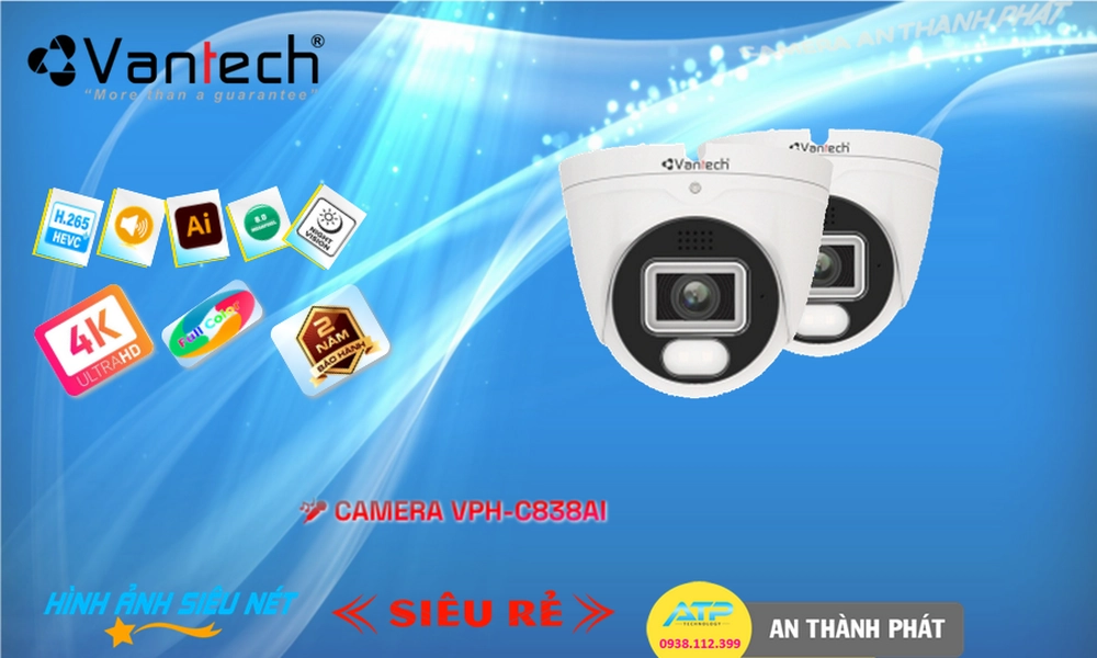 Camera VanTech VPH-C838AI Tiết Kiệm