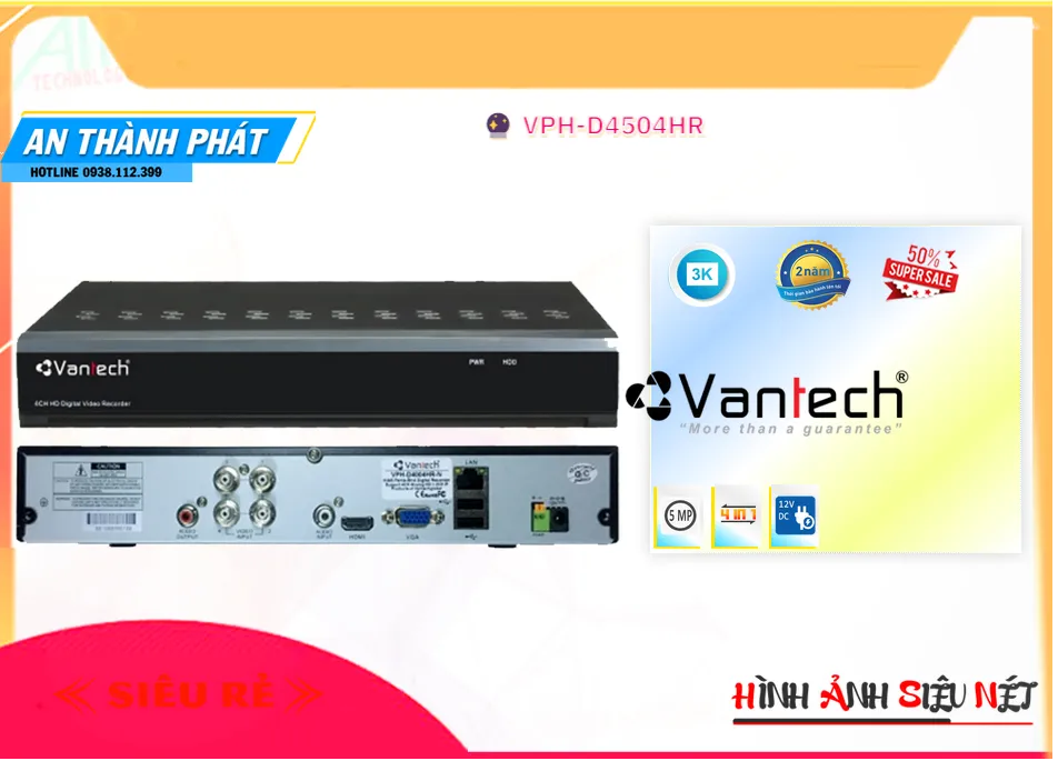 VPH-D4504HR VanTech Giá rẻ