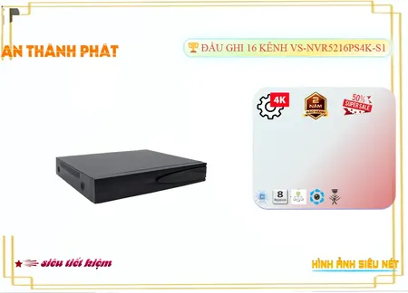 Đầu Ghi Visioncop VS-NVR5216PS4K-S1,Giá VS-NVR5216PS4K-S1,VS-NVR5216PS4K-S1 Giá Khuyến Mãi,bán VS-NVR5216PS4K-S1, HD IP