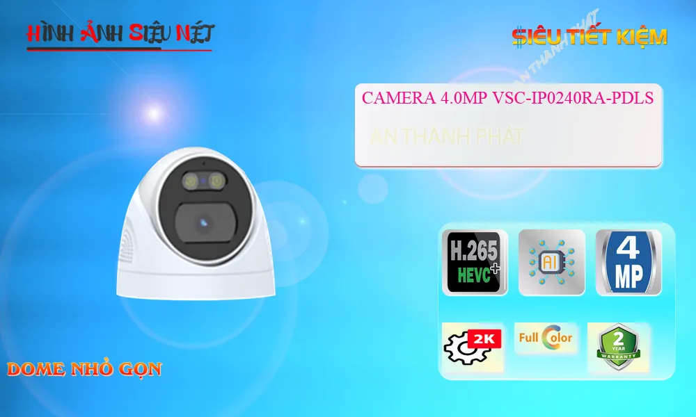 Camera Visioncop VSC-IP0240RA-PDLS