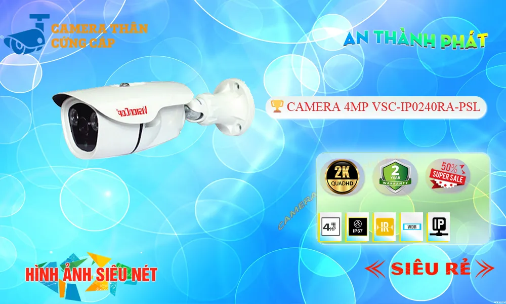 Camera Visioncop VSC-IP0240RA-PSL