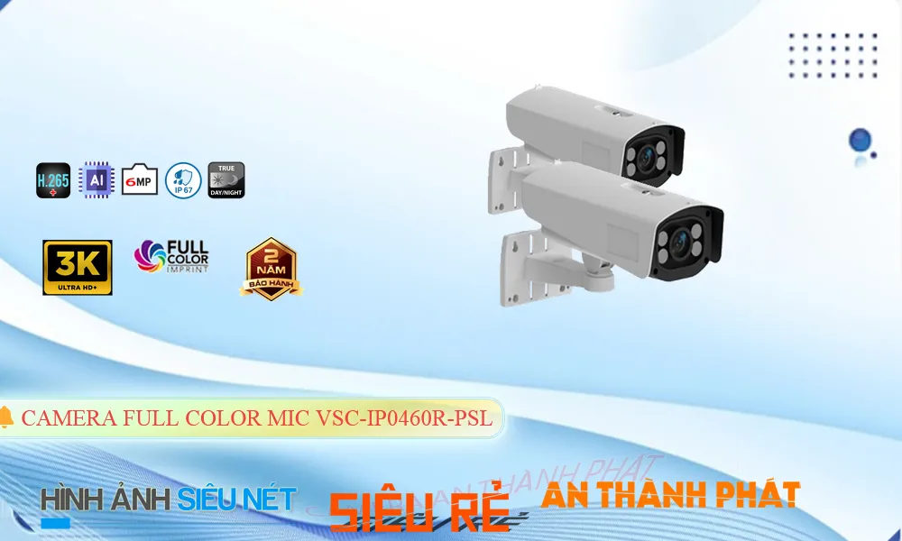 Camera Visioncop VSC-IP0460R-PSL