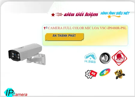 Camera Visioncop VSC-IP0480R-PSL