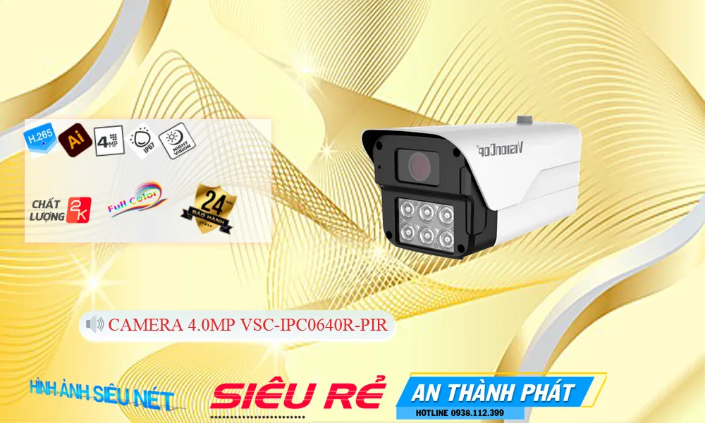 Camera Visioncop VSC-IPC0640R-PIR