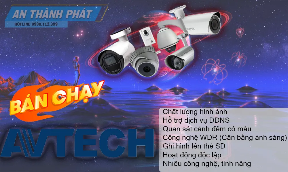ảnh ưu điểm của camera avtech