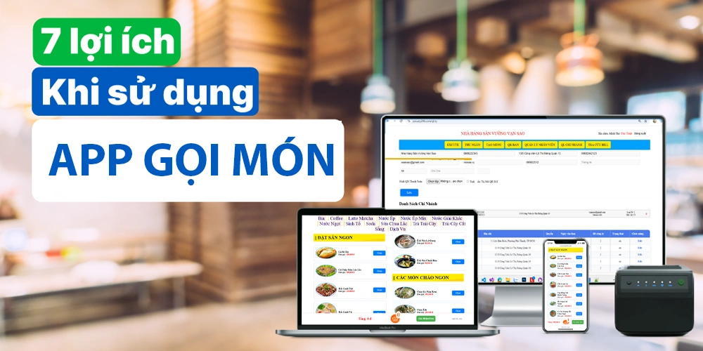 App Gọi Món Giải Pháp Order Nhanh Chóng