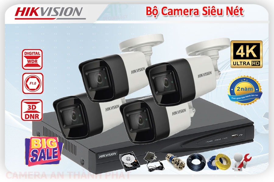 Bộ Camera Siêu Nét Ultra 4k, Camera chất lượng cao lắp công ty, Bộ Camera 4k lắp đặt cho công ty, Camera Ultra 4k dành
