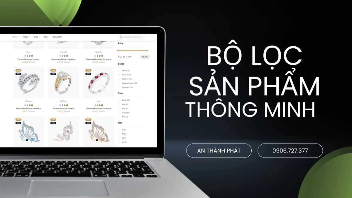 bộ lọc thông minh cho trang web