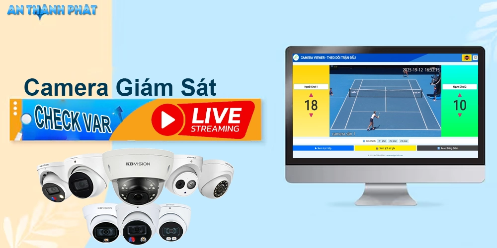 Camera Check Var Tích Hợp Livetsream Thể Thao