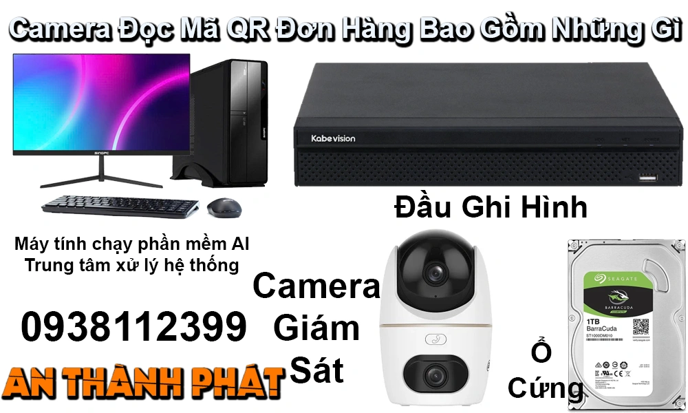 camera đọc mã qr đơn hàng bao gồm những gì