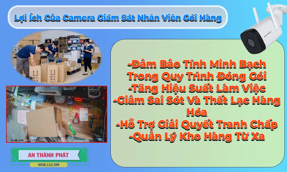 lợi ích camera quan sát đóng hàng