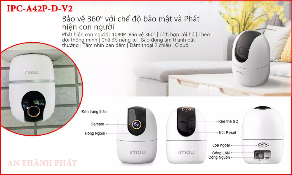 Lắp Camera Xoay 360 Độ Giá Rẻ