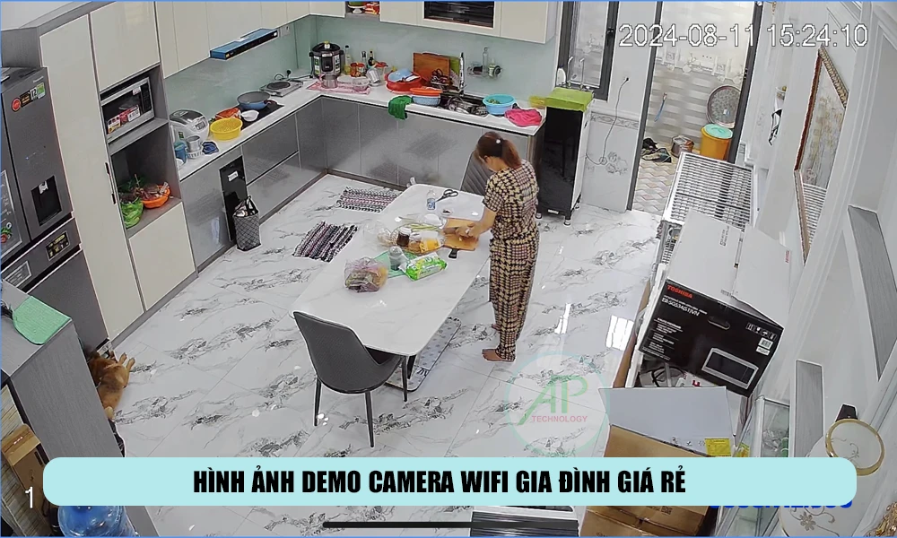 demo camera wifi gia đình giá rẻ hiện nay