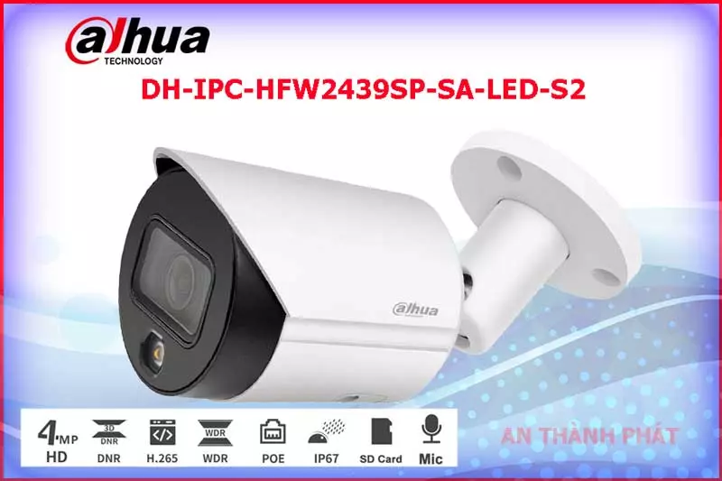 Dahua DH-IPC-HFW2439SP-SA-LED-S2