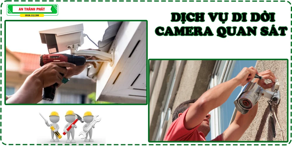di dời hệ thống cmaera quan sát