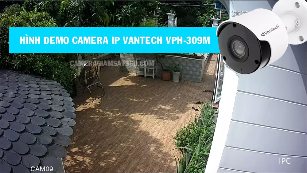 hình ảnh demo camera Ip vantech VPH-309M