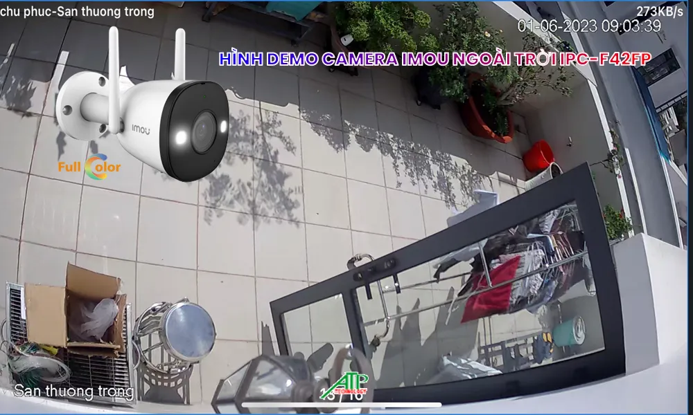 hình ảnh demo của camera wifi IPC-F42FP