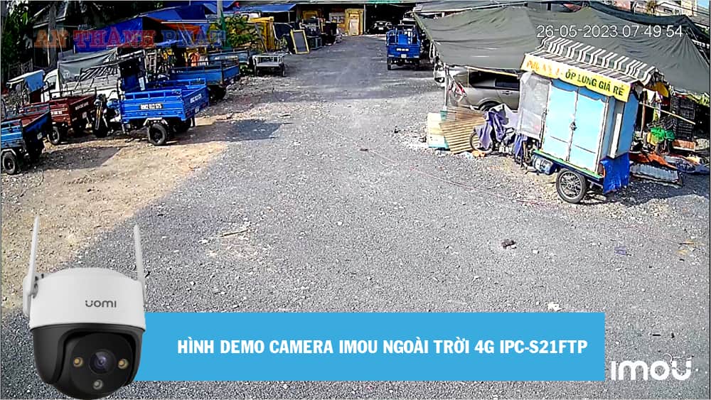 hình ảnh demo camera imou ngoài trời 4G IPC-S21FTP