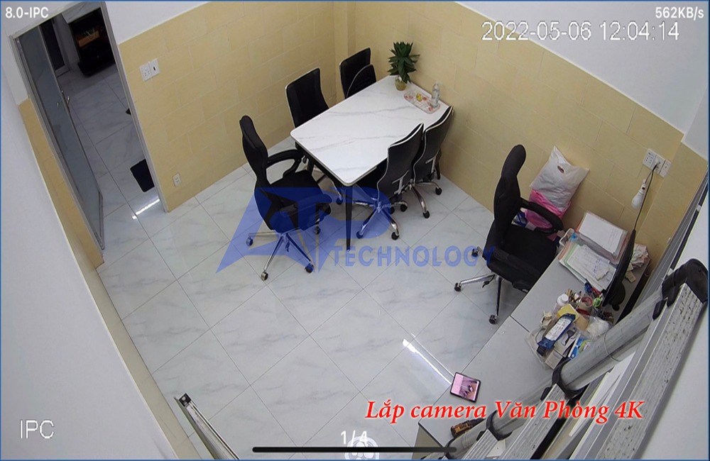 lắp camera văn phòng chất lượng sắt nét