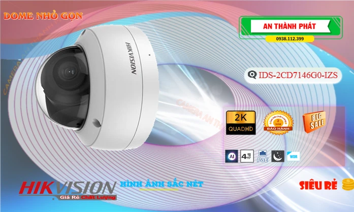 Camera Hikvision iDS-2CD7146G0-IZS Mẫu Đẹp