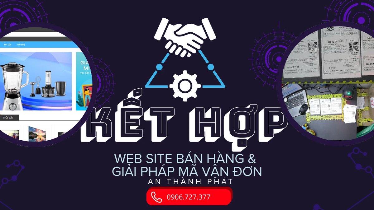 kết hợp website bán hàng với giải pháp soi mã vận đơn