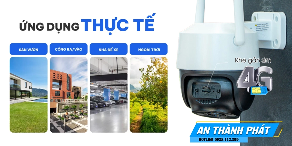Lắp Đặt Camera Dùng Sim 4G