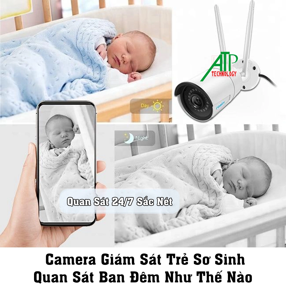 Lắp Camera Giám Sát Trẻ Sơ Sinh