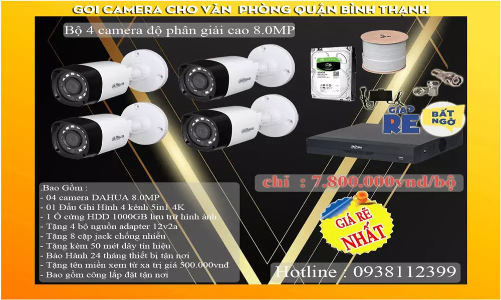 Lắp Đặt Camera Giám Sát Tại Quan Binh Thanh